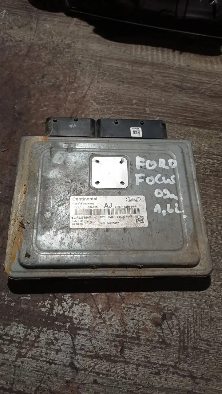 Ford Focus (2005 - 2008) 5M5P14C337AJ Блок управления двигателем (ECU) — фото 1