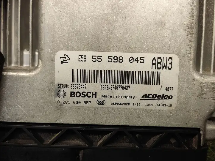Opel Zafira C (2014 - 2016) 55598045 Блок управления двигателем (ECU) — фото 2