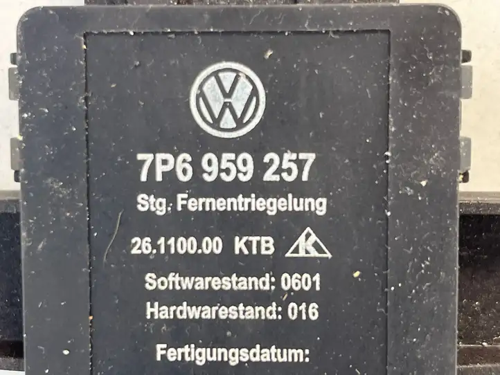 Volkswagen Touareg II (2010 - 2018) 7P6959257 Блок управления сиденьем — фото 3