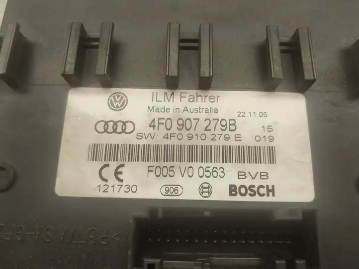 Audi A6 S6 C6 4F (2004 - 2008) 4F0907279B Модуль комфорта — фото 2