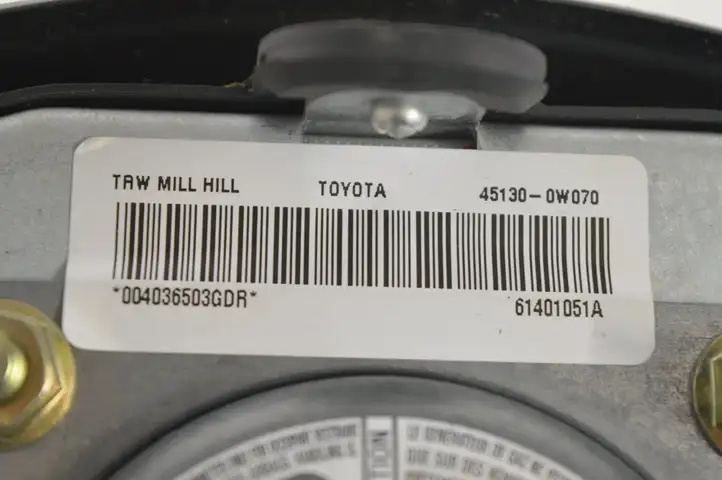 Toyota Corolla E120 E130 (2000 - 2004) 451300W070 Подушка безопасности руля — фото 5