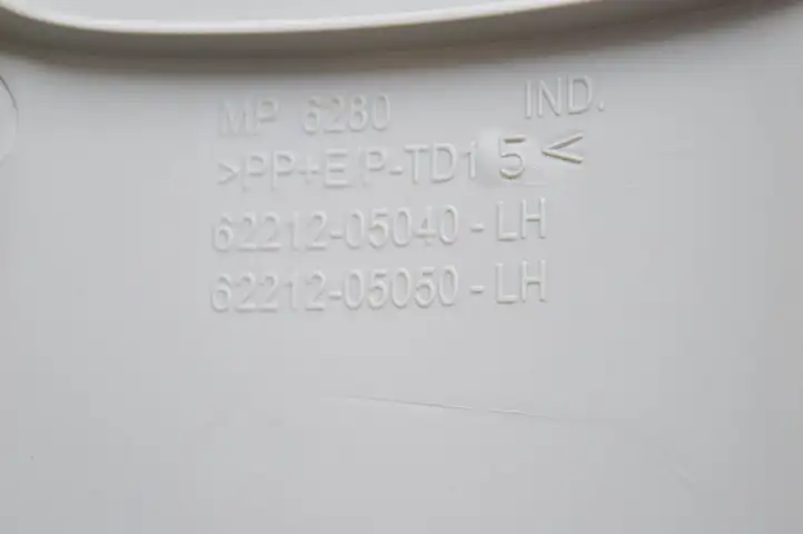 Toyota Avensis T270 (2009 - 2012) 6221205040LH Обшивка стойки A — фото 5
