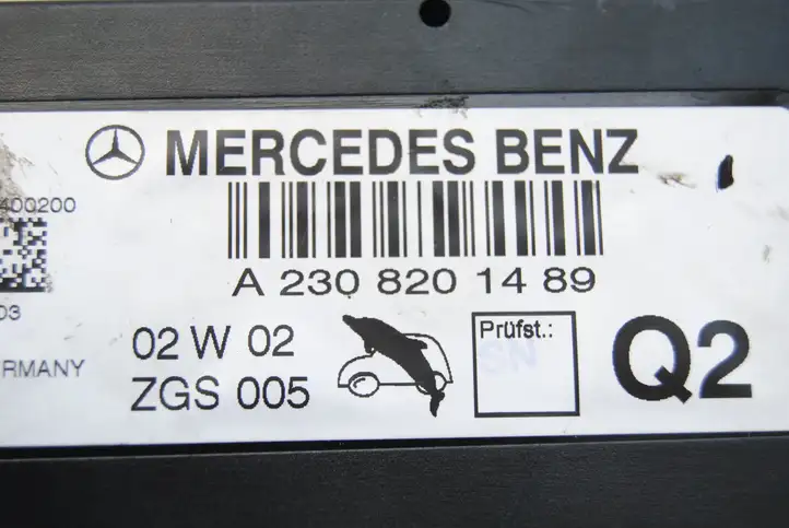 Mercedes-Benz SL R230 (2001 - 2012) A2308201489 Усилитель антенны — фото 4