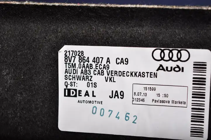 Audi A3/S3 8V (2012 - 2016) 8V7864407A Прочие детали салона — фото 3