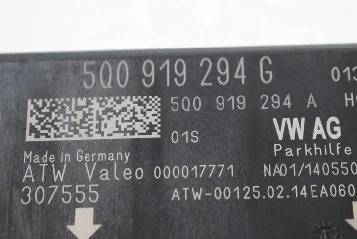 Audi A3/S3 8V (2012 - 2016) 5Q0919294G Блок управления парктрониками — фото 2