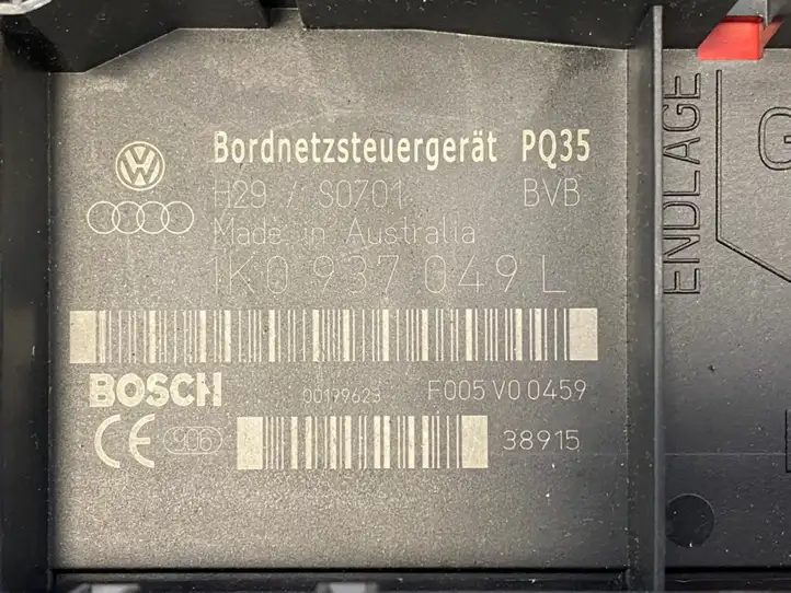 Volkswagen Golf V (2003 - 2009) 1K0937049L Модуль комфорта — фото 2