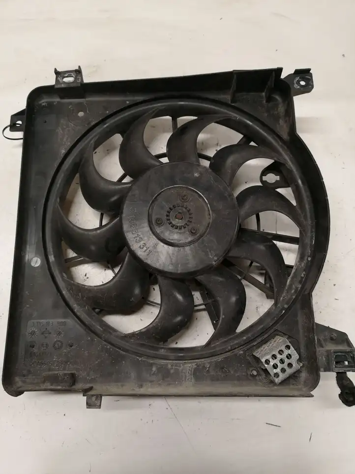 Opel Astra H (2004 - 2009) 0130303957 Электровентилятор радиатора — фото 1