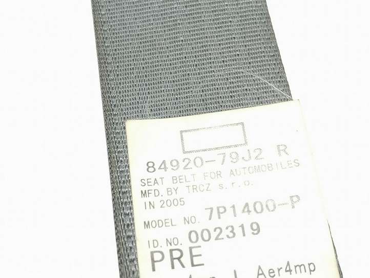 Suzuki SX4 (2006 - 2009)  84920-79J2 Передний ремень безопасности