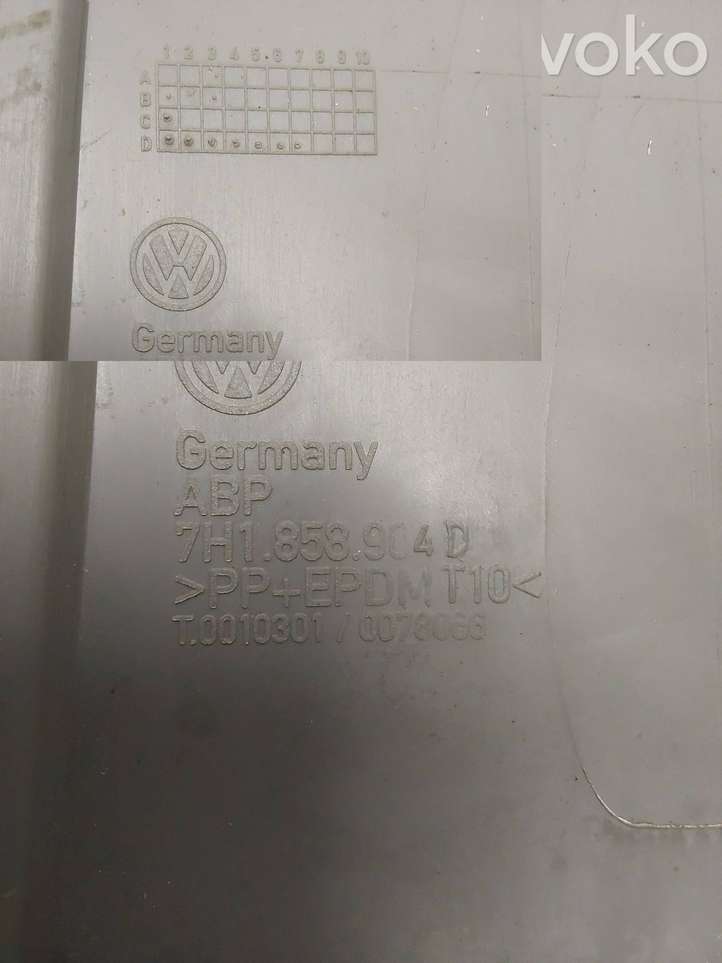 Volkswagen Transporter-Caravelle (2003 - 2009)  7H1858904D Отделочный щит панели (нижний)