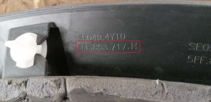 Cupra Formentor (2021 - )  5FF853717H Передняя звукоизоляция