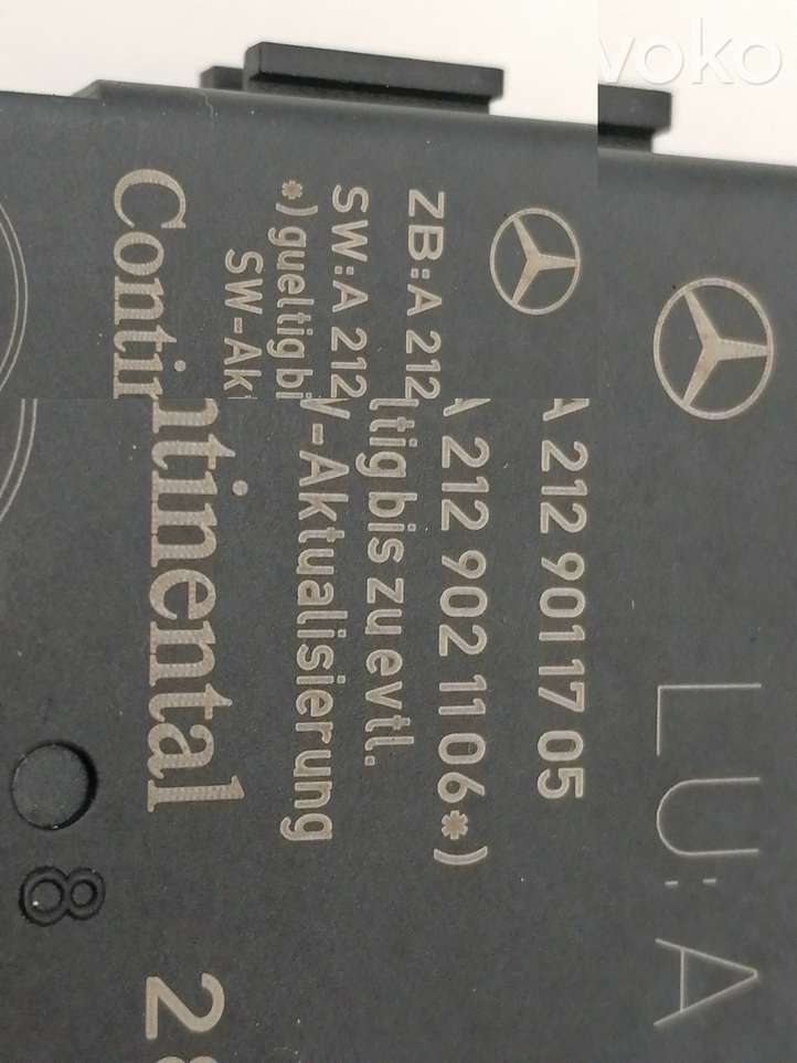 Mercedes-Benz E W212 (2009 - 2016)  A2129004314 Блок управления дверью