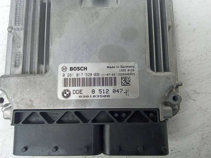 BMW 3 E90 E91 (2005 - 2012)  8512047 Блок управления двигателя