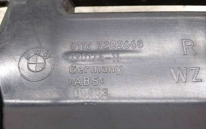 BMW 3 E90 E91 (2005 - 2012)  51127202660 Держатель угловой части бампера (кронштейн)