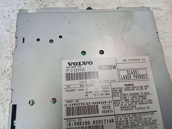 Volvo XC90 (2006 - 2014)  31260536 CD/DVD чейнджер