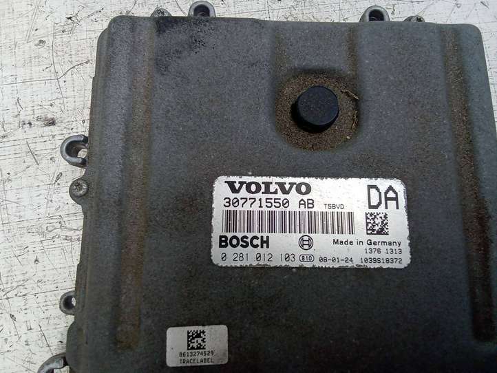 Volvo XC90 (2006 - 2014)  30771550AB Блок управления двигателя
