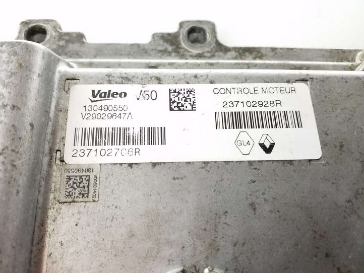 Renault Clio IV (2012 - 2019)  237102928R Блок управления двигателя