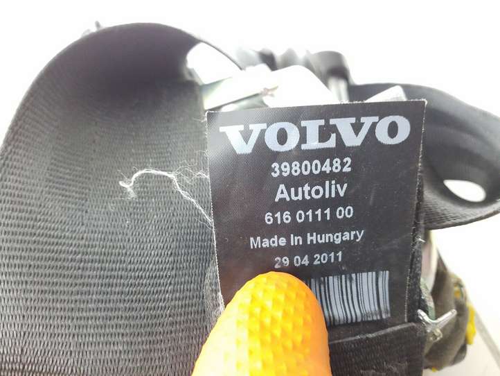 Volvo V60 (2013 - 2018)  39800482 Передний ремень безопасности