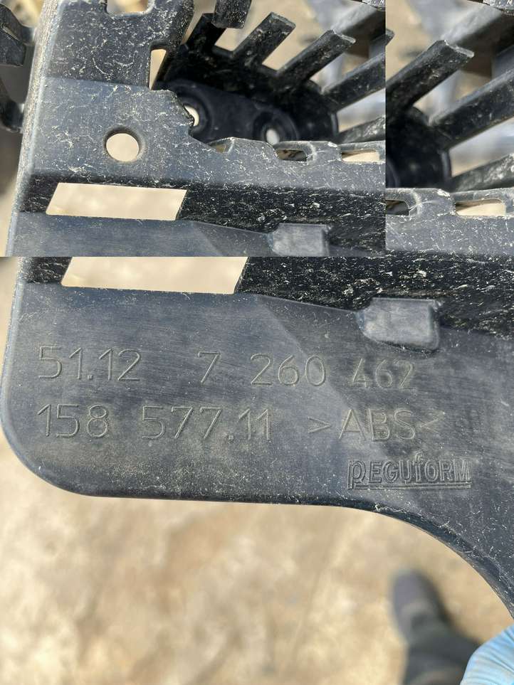 BMW 3 F30 F35 F31 (2012 - 2018)  51127260462  Держатель заднего бампера (кронштейн)