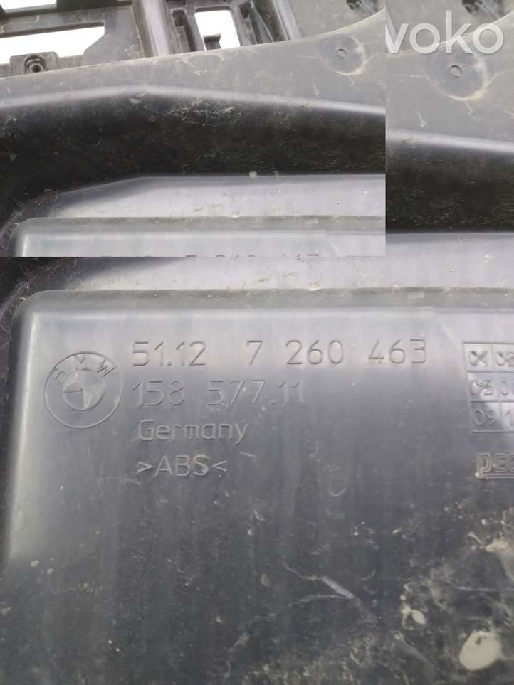 BMW 3 F30 F35 F31 (2012 - 2018)  51127260463  Держатель заднего бампера (кронштейн)