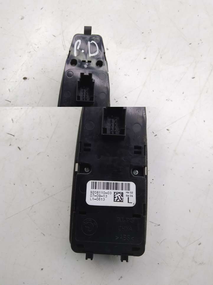 BMW 3 F30 F35 F31 (2012 - 2018)  920811003 Кнопка стеклоподъемников