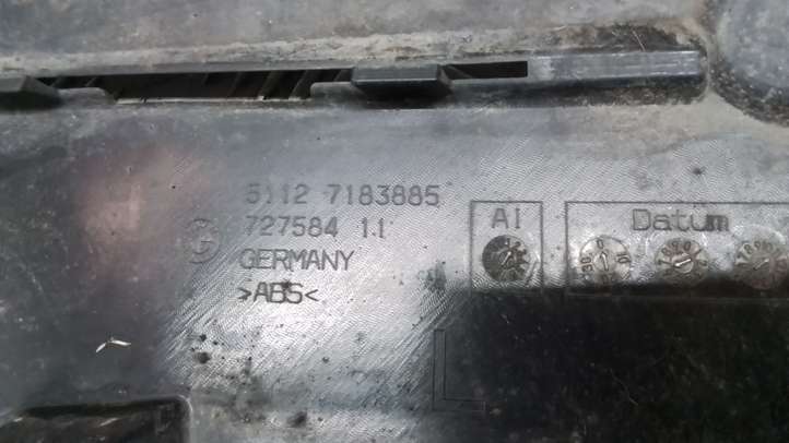 BMW 7 F01 F02 F03 F04 (2008 - 2016)  7183885  Держатель заднего бампера (кронштейн)