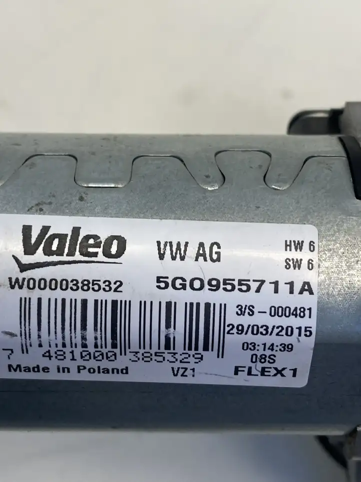 Volkswagen Golf VII (2013 - 2019) 5G0955711A Механизм стеклоочистителя заднего стекла — фото 3