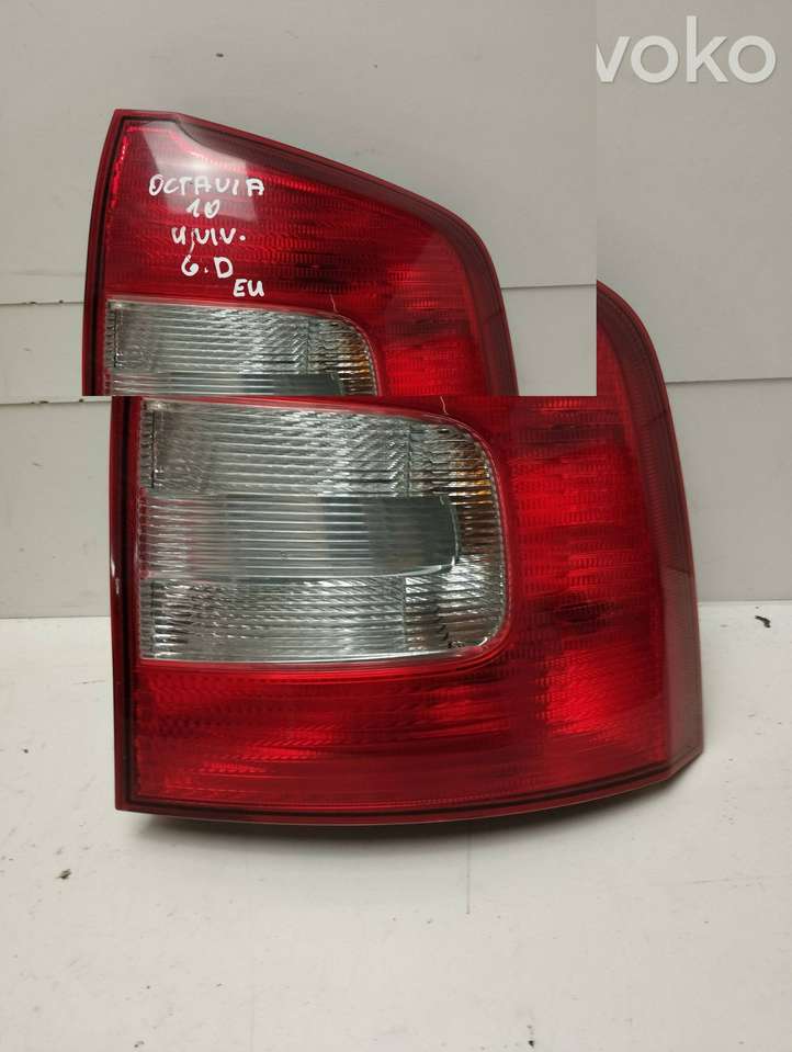 Skoda Octavia Mk2 (1Z) (2004 - 2013)  1Z9945096A Задний фонарь в кузове