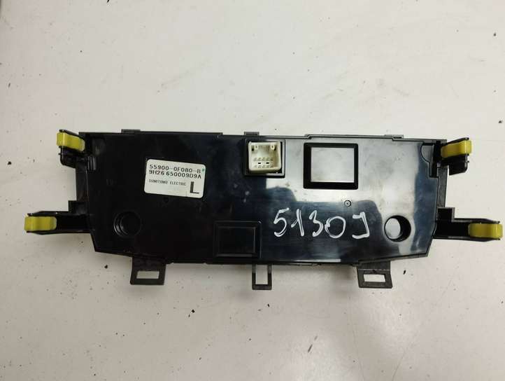Toyota Verso (2009 - 2012)  559000F080B Блок управления кондиционера воздуха / климата/ печки (в салоне)