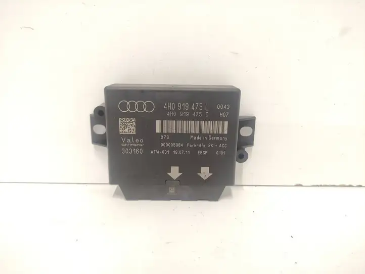 Audi A8 S8 D4 4H (2010 - 2014) 4H0919475L Блок управления парктрониками — фото 1