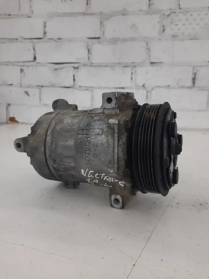 Opel Vectra C (2002 - 2005) 13171593 Компрессор (насос) кондиционера воздуха — фото 2