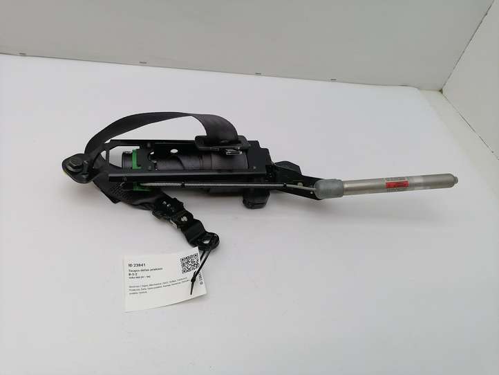 Volvo S60 (2000 - 2004)  8665872 Передний ремень безопасности