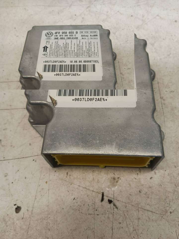 Audi A6 allroad (2006 - 2008)  4F0959655B Блок управления надувных подушек