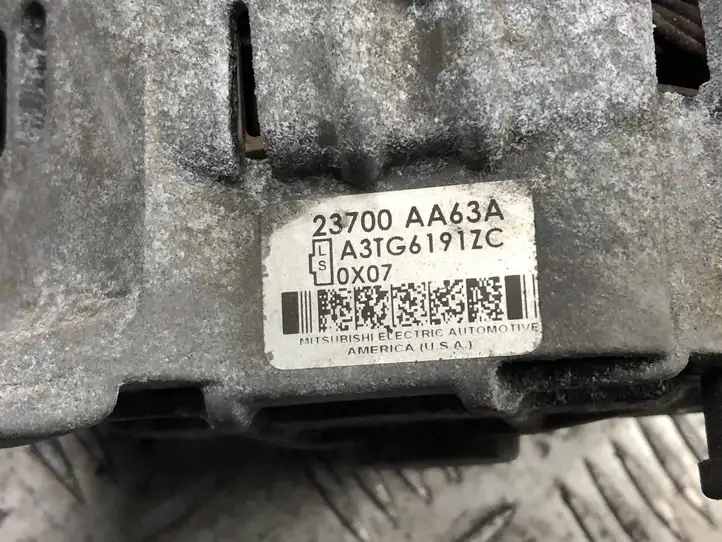 Subaru Outback (2009 - 2014) 23700AA63A Генератор — фото 2