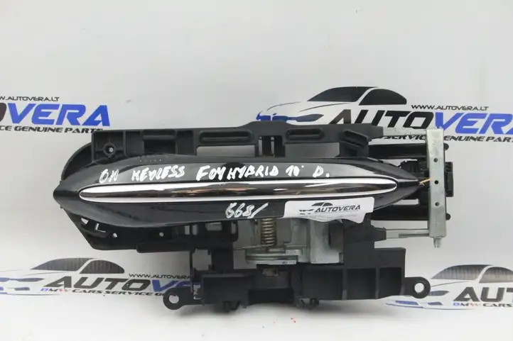 BMW 7 F01 (2008 - 2016) 7187228 Наружная ручка задней двери — фото 1