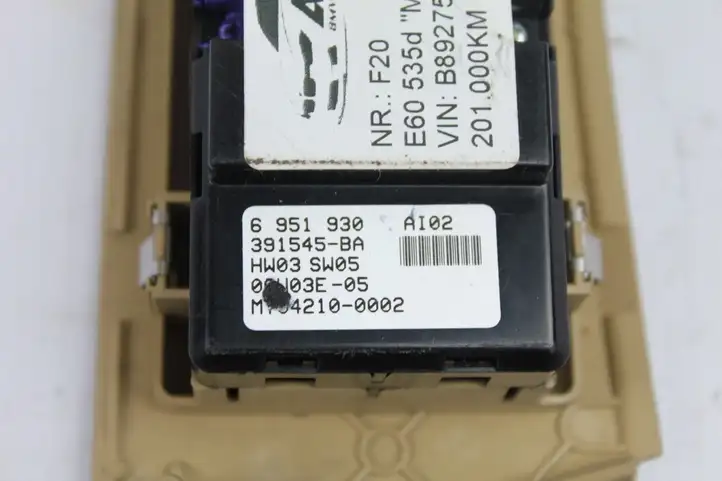 BMW 5 E60 E61 (2004 - 2010) 6951930 Кнопка стеклоподъемников — фото 2