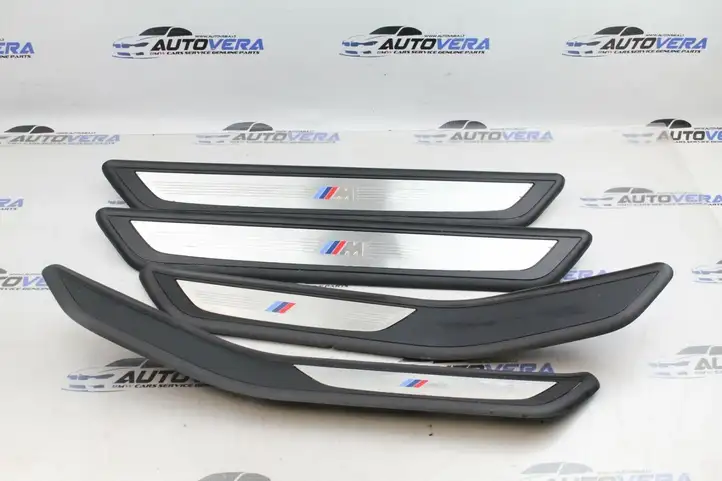 BMW 7 F01 (2008 - 2016) 8046135 Внутренняя обшивка порога (комплект) — фото 1