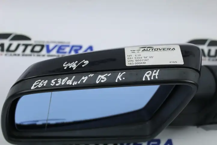 BMW 5 E60 E61 (2004 - 2010) Боковое зеркало с электроприводом — фото 3