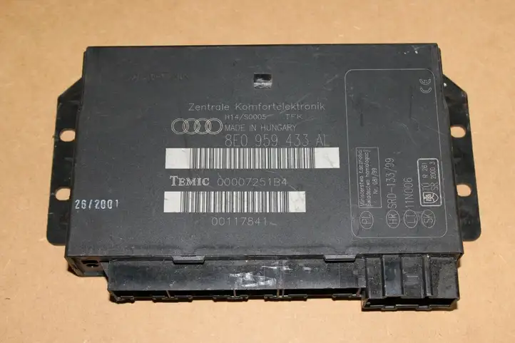 Audi A4 S4 B6 8E 8H (2000 - 2006) 8E0959433AL Модуль комфорта — фото 1