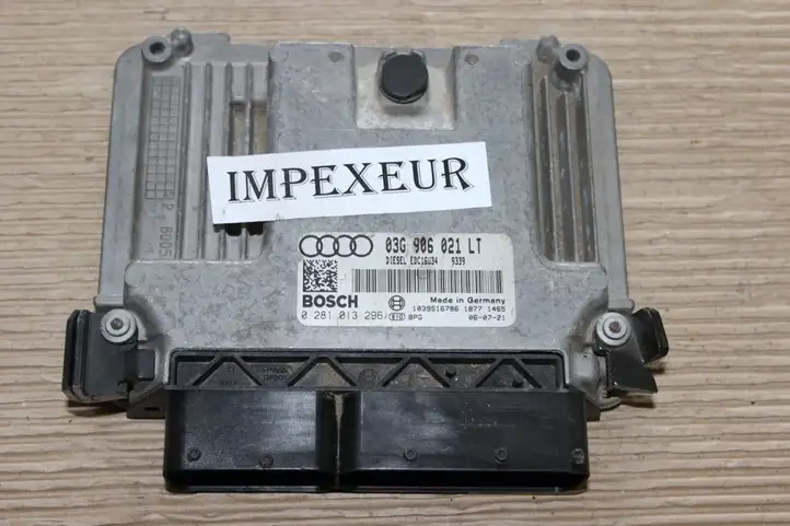 Audi A3/S3 8L (2000 - 2003) 03G906021LT Блок управления двигателем (ЭБУ) — фото 1