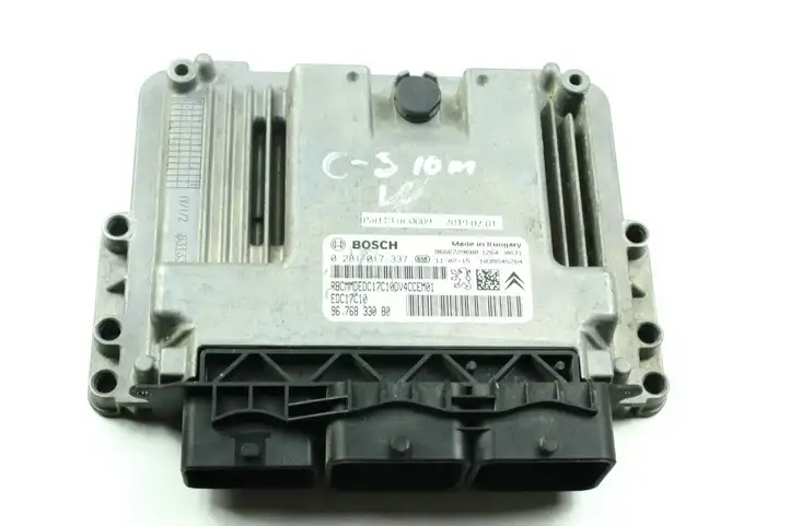 Citroen C3 (2009 - 2013) 9676833080 Блок управления двигателем (ЭБУ) — фото 1