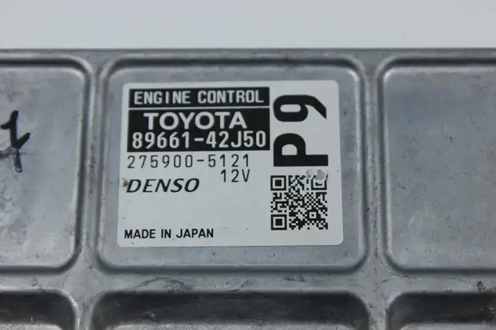 Toyota RAV 4 (XA40) (2012 - 2018) 8966142J50 Блок управления двигателем (ЭБУ) — фото 2