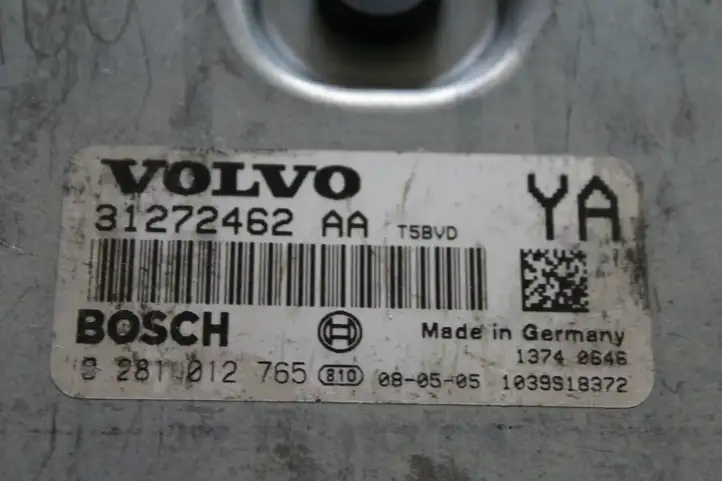 Volvo V70 (2007 - 2013) 31272462AA Блок управления двигателем (ЭБУ) — фото 2