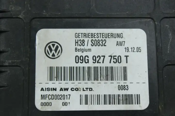 Volkswagen PASSAT B8 (2015 - ) 09G927750T Блок управления АКПП — фото 2