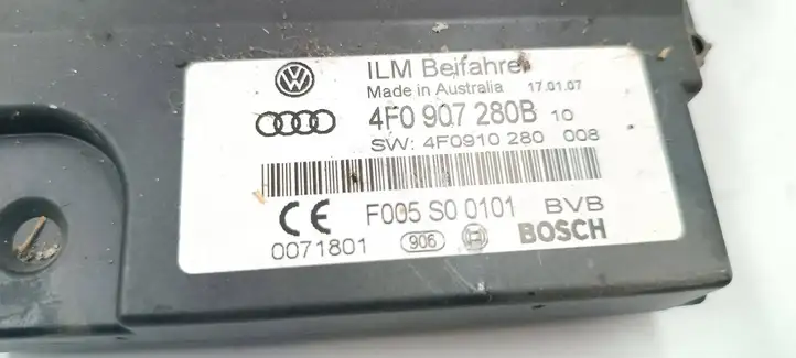 Audi Q7 4L (2005 - 2009) 4F0907280B Блок управления электропитанием — фото 3