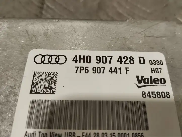 Audi A8 S8 D4 4H (2013 - 2017) 4H0907428D Модуль управления камерой — фото 2