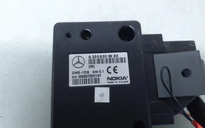 Mercedes-Benz S W220 (1998 - 2006) A2208200985 Блок GSM — фото 4