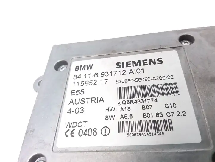 BMW 7 E65 E66 (2001 - 2008)  6931712 Блок управление GSM