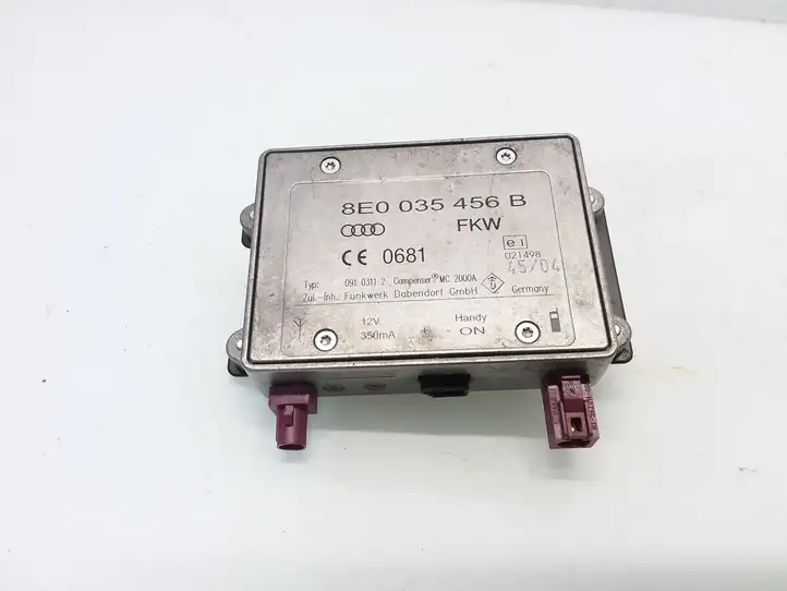 Audi A4 S4 B7 8E 8H (2004 - 2009) 8E0035456B Блок GSM — фото 1