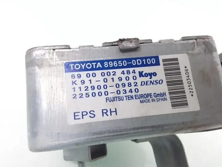 Toyota Yaris (2005 - 2009) 896500D100 Блок управления усилителем руля — фото 2