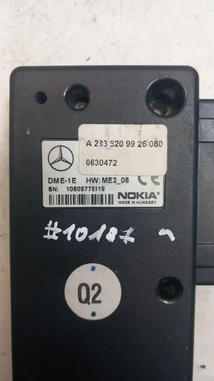 Mercedes-Benz C W203 (2000 - 2007) A2039209926080 Блок GSM — фото 4